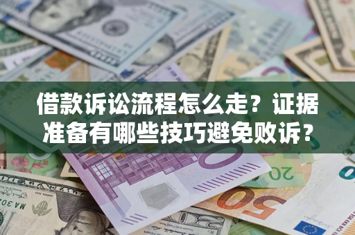 济南借款诉讼流程怎么走？证据准备有哪些技巧避免败诉？