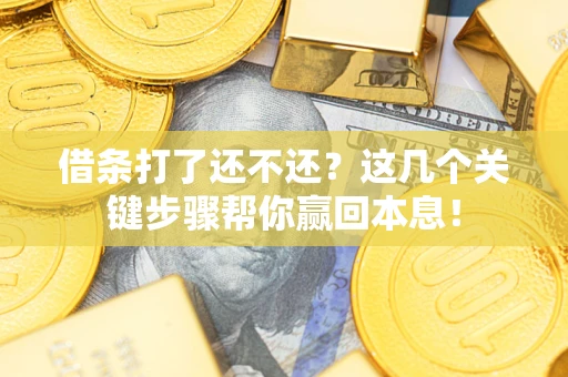 济南借条打了还不还？这几个关键步骤帮你赢回本息！