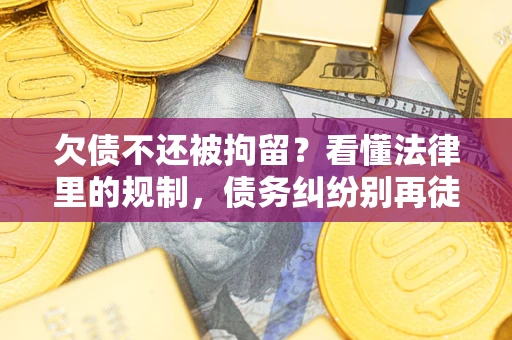 济南欠债不还被拘留？看懂法律里的规制，债务纠纷别再徒劳奔波