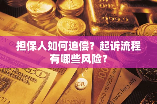 济南担保人如何追偿？起诉流程有哪些风险？