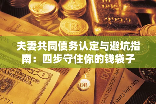 济南夫妻共同债务认定与避坑指南：四步守住你的钱袋子