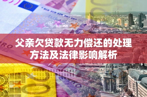 济南父亲欠贷款无力偿还的处理方法及法律影响解析