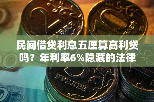 济南民间借贷利息五厘算高利贷吗？年利率6%隐藏的法律风险全解析