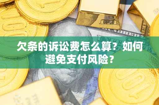 济南欠条的诉讼费怎么算？如何避免支付风险？
