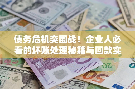 济南债务危机突围战！企业人必看的坏账处理秘籍与回款实战指南